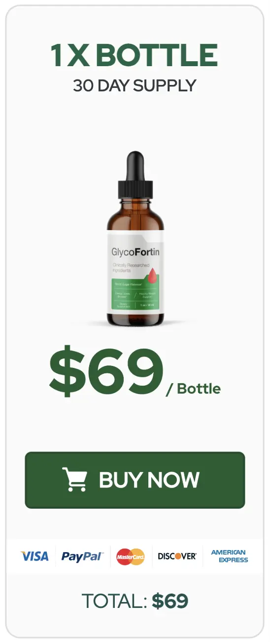 GlycoFortin order 1 bottle